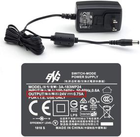 img 3 attached to 🔌 Plustek Power Adapter 24V 0.75A for Z300, PS186, PS188, PS286 Plus, PS283, PS3060U, OpticBook 3800, 3900, 4800, AD480, D430, OpticSlim 1180 - Enhanced for SEO