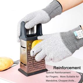 img 1 attached to Resistant Gloves Protection Material Knitted