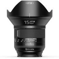 irix 15mm firefly lens canon logo