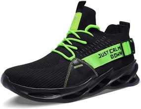 img 4 attached to 🏃 MAYZERO Men's Blade Sneakers: Cutting-Edge Athletic Shoes for Running, Tennis, Workout, and More!