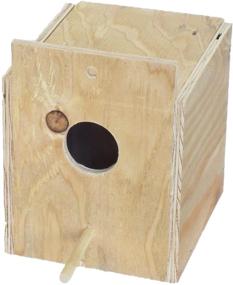 img 1 attached to 🏞️ Outdoor Mount Assembled Wooden Nest Box - Enhanced for SEO
