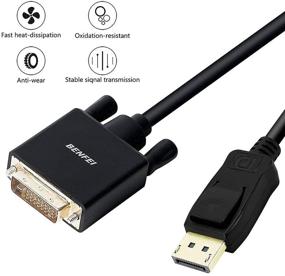 img 3 attached to Premium Gold Plated DisplayPort Display Converter: Compatible Accessories & Supplies for Flawless Connectivity