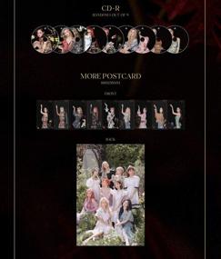 img 2 attached to JYP Twice - More &amp; More (9th Mini Album) Album+Extra Photocards Set (Version A)