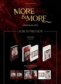 img 3 attached to JYP Twice - More &amp; More (9th Mini Album) Album+Extra Photocards Set (Version A)