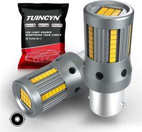 img 4 attached to 💡 TUINCYN Newest 1156 LED Bulb: Super Bright 6500K White Light with Built-in Load Resistor for No Hyper Flash - Error Free 12V BA15S P21W 1141 1003 7506 Bulb Ideal for Back Up Reverse RV Camper Tail Light