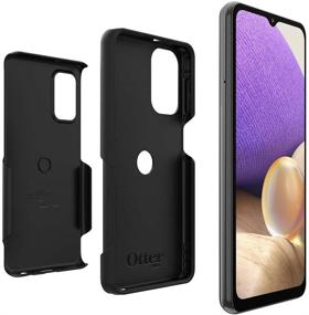 img 1 attached to Чехол OtterBox Commuter LITE Series для Samsung Galaxy A32 5G - Черный: Окончательная защита и стиль.