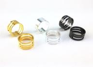 🔧 honbay 6pcs jump ring opening and closing tool set for jewelry makers - gold, silver, and gun black rings logo