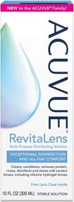 img 4 attached to 👁️ ACUVUE RevitaLens 10 oz: The Ultimate Multi-Purpose Disinfecting Solution