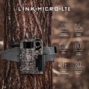 img 3 attached to 📷 SPYPOINT LINK-MICRO-LTE Cellular Trail Camera: Game Changer with 4 LED Infrared Flash, 80ft Detection and Flash Range - 10MP, 0.5s Trigger Speed, LTE-Capable Hunting Camera