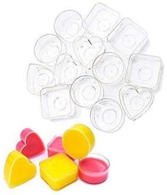 img 2 attached to 🕯️ DGQ 30PCS Clear Plastic Tealight Cup: Heat-Resistant Containers for DIY Mold Tool and Votive Candles