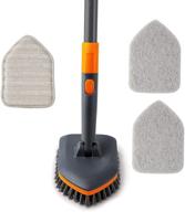 cleanhome scrubber different extendable handle no logo