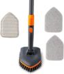 cleanhome scrubber different extendable handle no logo