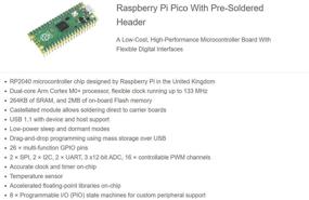 img 2 attached to Waveshare Raspberry Pico Basic Kit