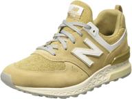 👟 stylish beige men's new balance 574v2 sneaker: must-have shoes and fashion sneakers logo