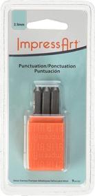 img 2 attached to ✨ ImpressArt Metal Stamp Punctuation for Beading & Jewelry Making: Basic