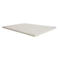 notrax t45 sani-tuff premium rubber cutting board - professional grade 6x8, beige logo