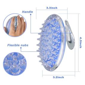 img 1 attached to 💙 Revitalize Your Skin: TailaiMei Cellulite Remover Fascia Release Massager Brush for Anti Cellulite Treatment, Skin Health (Blue)