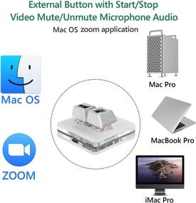 img 2 attached to Linkidea USB Zoom Meeting Mute Button: Effortlessly Control Video/Microphone on macOS with Plug & Play Keyboard Controller