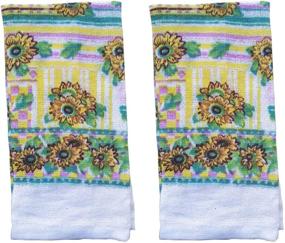 img 1 attached to Кухонные держатели для подсолнухов Салфетки для барбекю (Set
