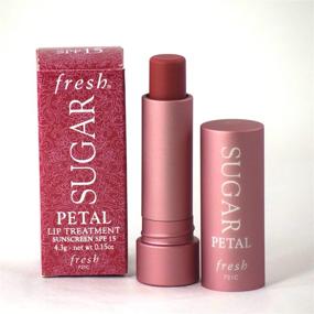 img 2 attached to 🌸 Fresher than Ever: Fresh Sugar Lip Treatment SPF 15 - Petal, 0.15oz, 0.15 Ounce