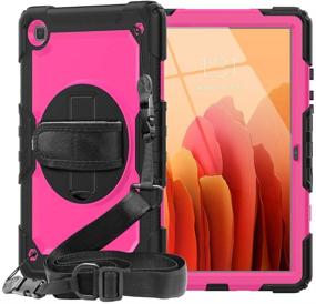 img 4 attached to Galaxy Tab A7 Case For Girls Women Cute