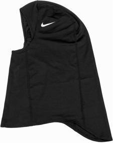 img 3 attached to 🏽 Nike PRO Hijab 2.0 Black/White M/L - Lightweight and Stylish Performance Sportswear