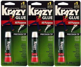 img 2 attached to 🔧 Krazy Glue Elmer's Original 3 Piece Pack - All Purpose Super Glue for Instant Repairs