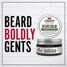 img 3 attached to 🌳 Forest Blend Cremo Styling Beard Balm: Nourish, Shape, and Moisturize Facial Hair of All Lengths with this Woodsy Forest 2 Ounce String