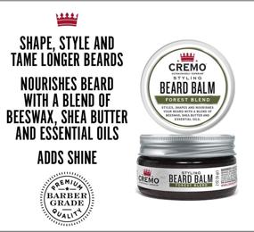 img 2 attached to 🌳 Forest Blend Cremo Styling Beard Balm: Nourish, Shape, and Moisturize Facial Hair of All Lengths with this Woodsy Forest 2 Ounce String