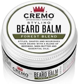 img 4 attached to 🌳 Forest Blend Cremo Styling Beard Balm: Nourish, Shape, and Moisturize Facial Hair of All Lengths with this Woodsy Forest 2 Ounce String