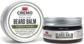 img 1 attached to 🌳 Forest Blend Cremo Styling Beard Balm: Nourish, Shape, and Moisturize Facial Hair of All Lengths with this Woodsy Forest 2 Ounce String