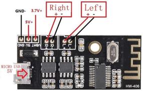 img 1 attached to HiLetgo M38 Беспроводной Bluetooth MP3 аудиоприемник - BLT 4.2 Беспроигрышный декодер для беспроводного стереозвука