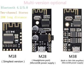 img 2 attached to HiLetgo M38 Беспроводной Bluetooth MP3 аудиоприемник - BLT 4.2 Беспроигрышный декодер для беспроводного стереозвука