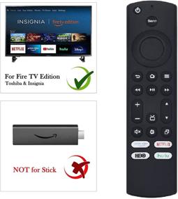 img 1 attached to 🔧 NS-RCFNA-21 and CT-RC1US-21: Replacing IR Remote Control for Optimized Compatibility with Toshiba & Insignia Fire TV