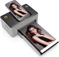 🖨️ kodak dock & wi-fi portable photo printer: premium quality 4x6” prints for ios & android devices logo