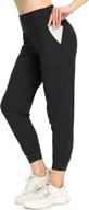 🩳 high waist sweatpants with pockets for women's athletic jogging, yoga, and workouts логотип