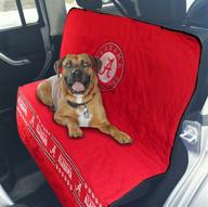 🐶 collegiate alabama crimson tide pet car seat cover - put your pets first logo