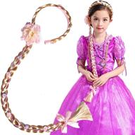 👸 vndaxau princess braided rapunzel hair extension logo