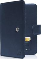 🔒 rfid-blocking passport holder wallet cover logo