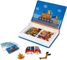 img 4 attached to 📚 Janod J02715 Racers Magnetic Book