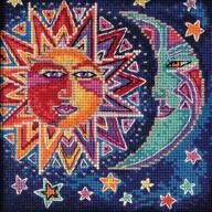 🌞 discover the stunning mill hill sun and moon beaded cross stitch kit from the laurel burch celestial collection lb141813 - 2018 logo