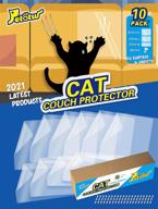 🐾 ultimate protection for your furniture: petotw cat furniture protector 10pack - larger, thicker scratch deterrent for couch, sofa, door, walls, mattress, car seat logo