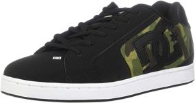 img 4 attached to DC Mens Skate Black Print Men's Shoes