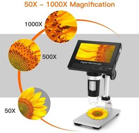 img 3 attached to TOMLOV Microscope 50X 1000X Magnification Observing