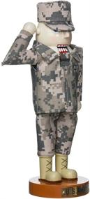 img 4 attached to 🎖️ Kurt Adler 12-inch Soldier Nutcracker - U.S. Army Inspired