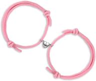 👭 adjustable girls' jewelry: magnetic friendship bracelet collection logo