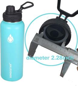 img 1 attached to Sendestar Spout Hydro Flask Bottle