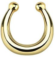 👃 inspiration dezigns non-piercing septum hanger nose ring - minimalist design for enhanced seo logo