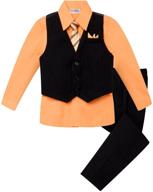 olivia koo pinstripe pinstriped infant 👔 boy boys' clothing: suits, sport coats & more logo