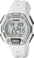 timex ironman digital mid size silver tone логотип